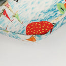 GUCCI Children's Waist bag Nylon White Silver 502095 Auth ac3786-12