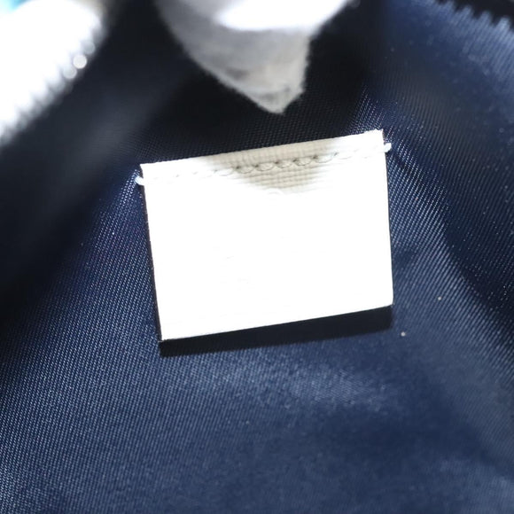 GUCCI Children's Waist bag Nylon White Silver 502095 Auth ac3786