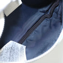 GUCCI Children's Waist bag Nylon White Silver 502095 Auth ac3786-17