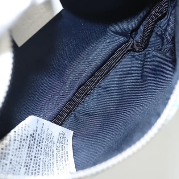 GUCCI Children's Waist bag Nylon White Silver 502095 Auth ac3786