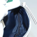 GUCCI Children's Waist bag Nylon White Silver 502095 Auth ac3786-18