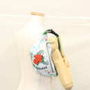 GUCCI Children's Waist bag Nylon White Silver 502095 Auth ac3786-21