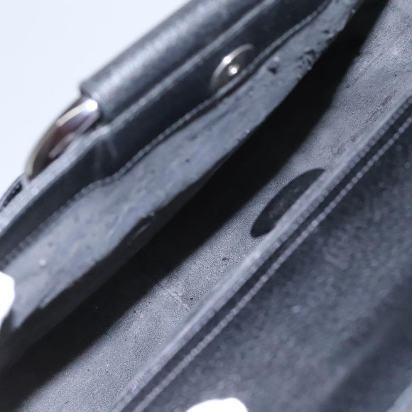 GUCCI Hand Bag Leather Black 002 1118 0462 Auth ac3789