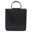 GUCCI Hand Bag Leather Black 002 1118 0462 Auth ac3789-3