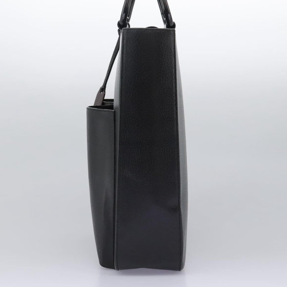 GUCCI Hand Bag Leather Black 002 1118 0462 Auth ac3789