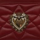 DOLCE&GABBANA Wallet Leather Red Auth ac3791-12