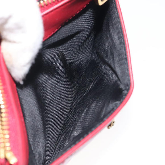 DOLCE&GABBANA Wallet Leather Red Auth ac3791