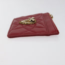 DOLCE&GABBANA Wallet Leather Red Auth ac3791-3