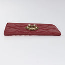 DOLCE&GABBANA Wallet Leather Red Auth ac3791-6