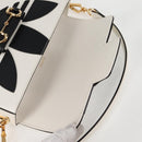 GUCCI Adidas Collaboration Horsebit Bag Leather 2way White 722009 Auth ac3794AM-20