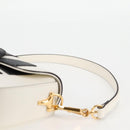 GUCCI Adidas Collaboration Horsebit Bag Leather 2way White 722009 Auth ac3794AM-14