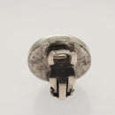 CHANEL Earring metal Silver CC Auth ac3797-10