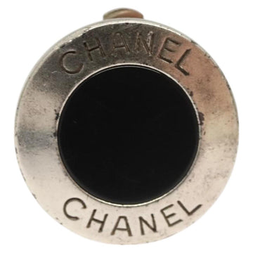 CHANEL Earring metal Silver CC Auth ac3797 - 0