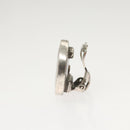CHANEL Earring metal Silver CC Auth ac3797-4