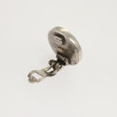 CHANEL Earring metal Silver CC Auth ac3797-6