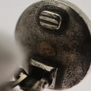 CHANEL Earring metal Silver CC Auth ac3797-8