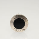 CHANEL Earring metal Silver CC Auth ac3797-9