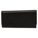 VERSACE Key Case Leather Black Auth ac3800-13