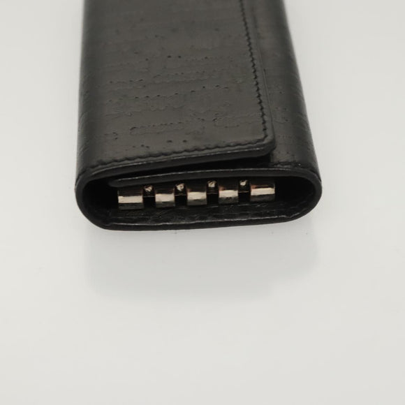 VERSACE Schlüsseletui Leder Schwarz Original ac3800