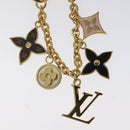 LOUIS VUITTON Spring Street Key Holder metal Gold M01188 LV Auth ac3808-4