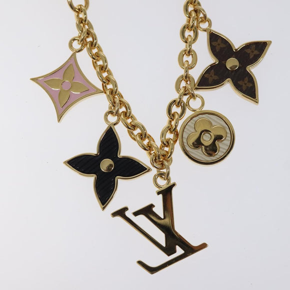 LOUIS VUITTON Spring Street Key Holder metal Gold M01188 LV Auth ac3808