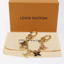 LOUIS VUITTON Spring Street Key Holder metal Gold M01188 LV Auth ac3808-6