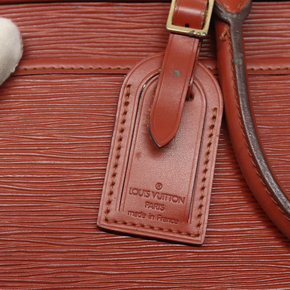 LOUIS VUITTON Epi Riviera Hand Bag Brown M48183 LV Auth ac3809