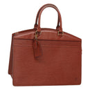 LOUIS VUITTON Epi Riviera Hand Bag Brown M48183 LV Auth ac3809-1