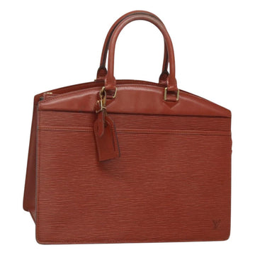 LOUIS VUITTON Epi Riviera Hand Bag Brown M48183 LV Auth ac3809