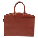 LOUIS VUITTON Epi Riviera Hand Bag Brown M48183 LV Auth ac3809-2
