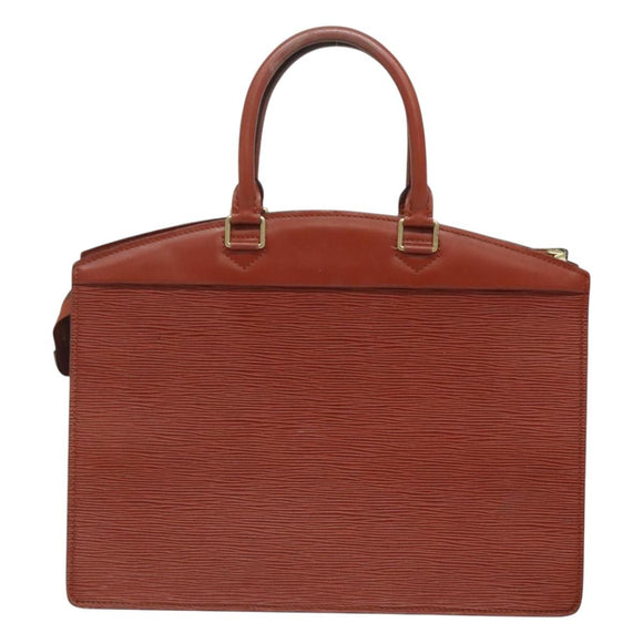 LOUIS VUITTON Epi Riviera Hand Bag Brown M48183 LV Auth ac3809
