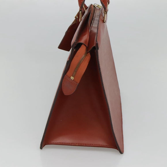 LOUIS VUITTON Epi Riviera Hand Bag Brown M48183 LV Auth ac3809