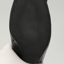 PRADA High Heels Leather 36 1/2 Black Auth ac3811-24