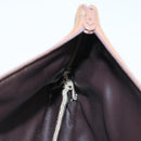 Christian Dior Honeycomb Canvas Pouch PVC Beige Auth ac3812-15