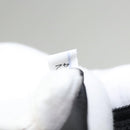 PRADA Pouch Nylon Silver Black Auth ac3814-12