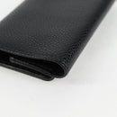 CHANEL Key Case Caviar Skin Black CC Auth ac3828M-15