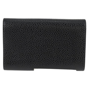 CHANEL Key Case Caviar Skin Black CC Auth ac3828M - 0