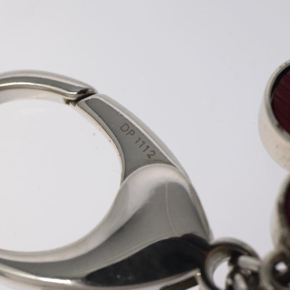 LOUIS VUITTON Epi Bijusac Fleur Deux Charm metal Red M65224 LV Auth ac3844