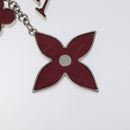 LOUIS VUITTON Epi Bijusac Fleur Deux Charm metal Red M65224 LV Auth ac3844-7