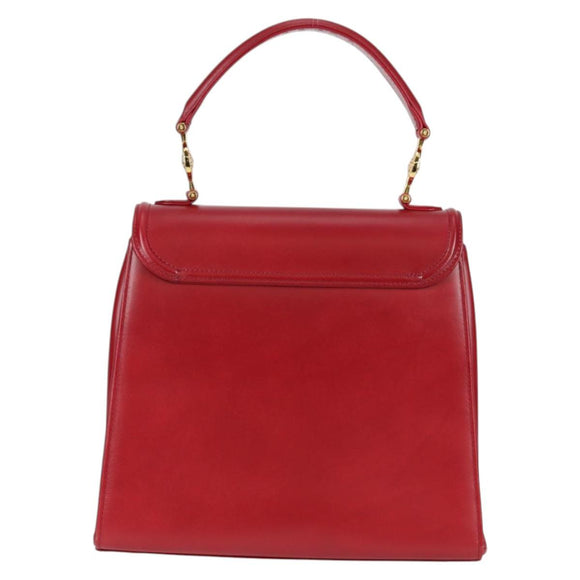 VERSACE Handtasche Leder Rot Gold Orig. ac3851V