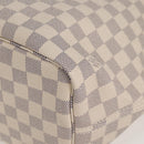 LOUIS VUITTON Damier Azur Neverfull MM Tote Bag N41605 LV Auth ac3855V-14