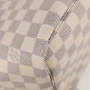 LOUIS VUITTON Damier Azur Neverfull MM Tote Bag N41605 LV Auth ac3855V-15