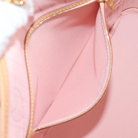 LOUIS VUITTON Damier Azur Neverfull MM Tote Bag N41605 LV Auth ac3855V