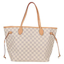 LOUIS VUITTON Damier Azur Neverfull MM Tote Bag N41605 LV Auth ac3855V-13