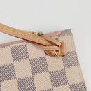 LOUIS VUITTON Damier Azur Neverfull MM Tote Bag N41605 LV Auth ac3855V-22