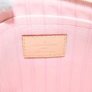 LOUIS VUITTON Damier Azur Neverfull MM Tote Bag N41605 LV Auth ac3855V-24