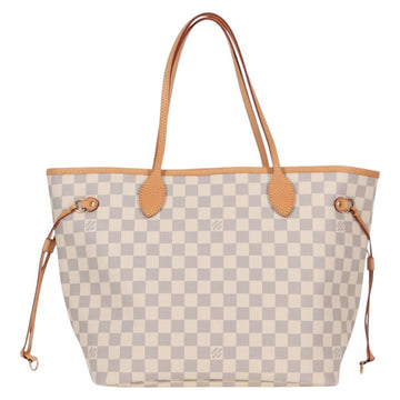 LOUIS VUITTON Damier Azur Neverfull MM Tote Bag N41605 LV Auth ac3855V - 0