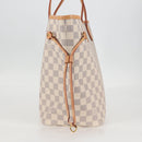 LOUIS VUITTON Damier Azur Neverfull MM Tote Bag N41605 LV Auth ac3855V-3