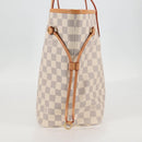 LOUIS VUITTON Damier Azur Neverfull MM Tote Bag N41605 LV Auth ac3855V-4
