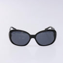 CHANEL Sunglasses Plastic Black CC Auth ac3857-2
